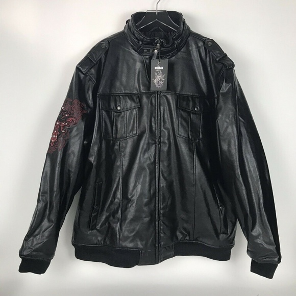 Raw Blue Mens Black Red Embroidery Polyurethane - Picture 2 of 8